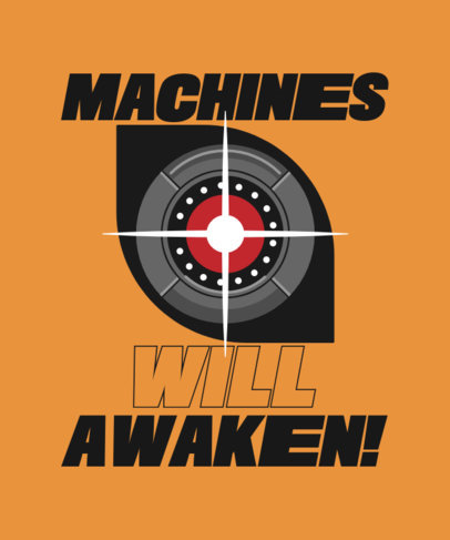 T-Shirt Design Creator for Halloween with Scary AI Illustrations and Quotes