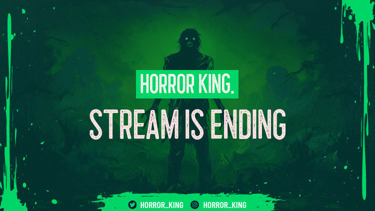 Placeit - Twitch Screen Maker Featuring a Halloween Theme