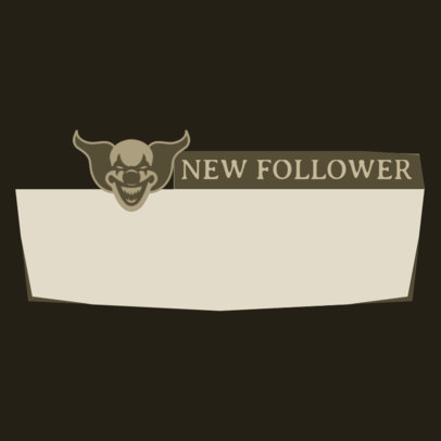 New Follower Twitch Alert Box Generator With a Horror Aesthetic