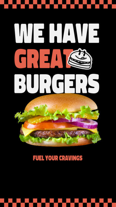 Instagram Story Maker to Promote a Fast-Food Restaurant