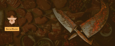 Twitch Profile Banner Template for a Horror-Themed Gaming Channel