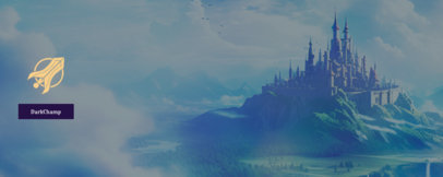 Twitch Profile Banner Maker Featuring a Theme Inspired by League of Legends 5825