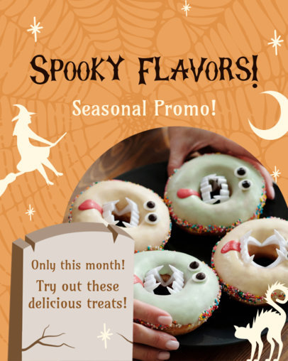Instagram Post Creator with a Sweet Treats Promo for Halloween 5803d