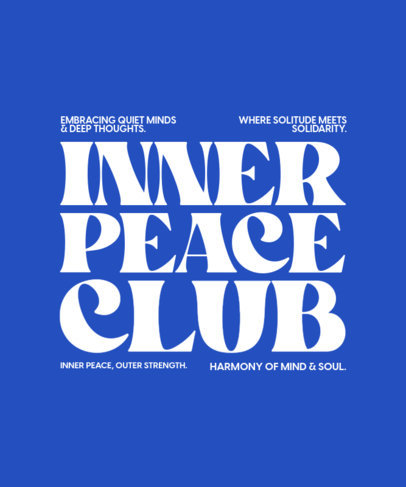 T-Shirt Design Maker with a Retro Aesthetic for a Social Club