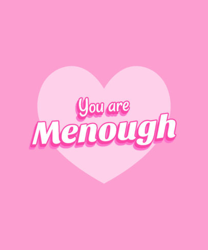 Ken-Inspired T-Shirt Design Generator with a Heart Graphic