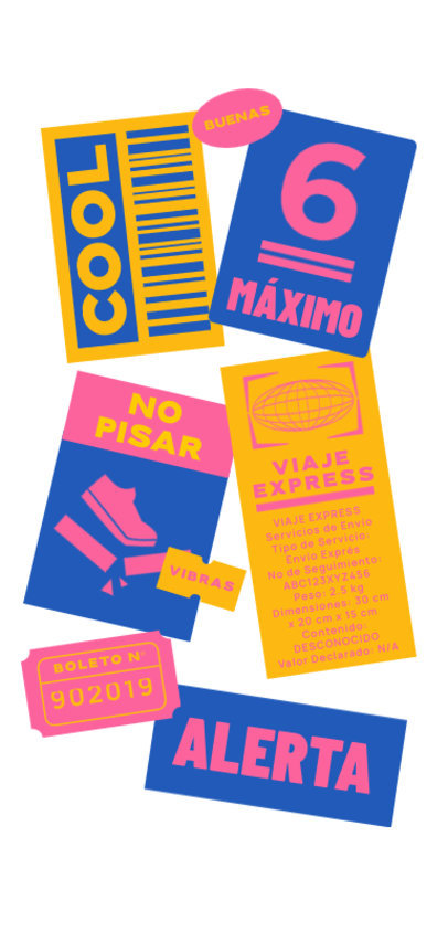 Phone Case Design Template with International Packaging Symbols 6523e