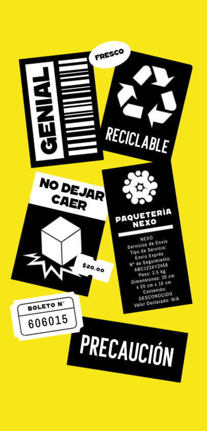 Phone Case Design Maker Featuring Packaging Shipping Iconography 6523h