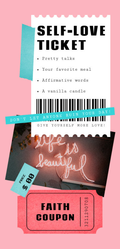 Phone Case Design Generator Featuring a Coupon with a Motivational Phrase 6521b