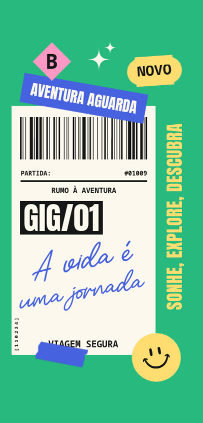 Phone Case Design Template With an Adventure Quote 6524c