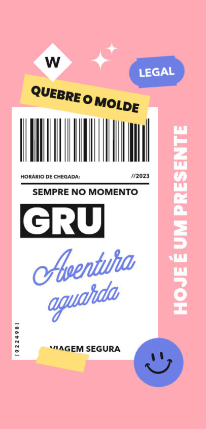 Colorful Phone Case Design Template for Travel Enthusiasts 6524g