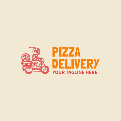 Online Logo Maker for Restaurant with Pizza Delivery