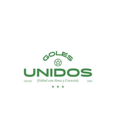 T-Shirt Design Creator for an Amateur Soccer Club