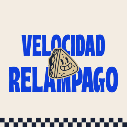 Paper Cup Design Creator for a Sandwich Restaurant