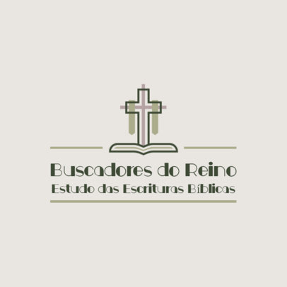 Online Logo Creator for a Catholic Bible Study Club