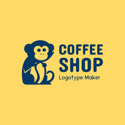 Coffee Shop Logo Maker with Funny Graphics 