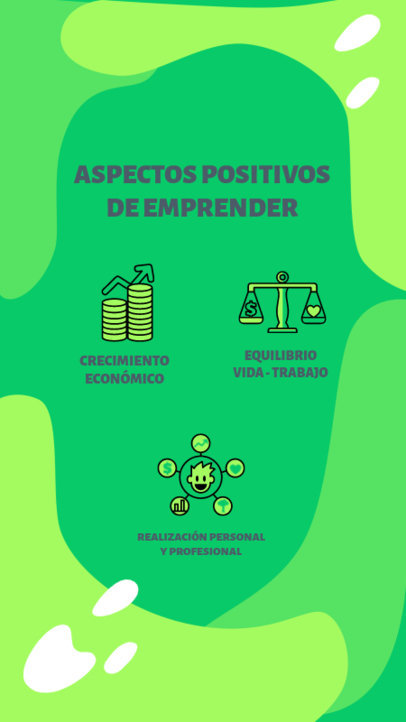 Instagram Story Generator for Entrepreneurs Featuring Positive Aspects of Side Jobs 6015a