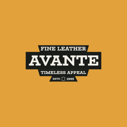 Logo Maker for a Fine Leather Goods Store