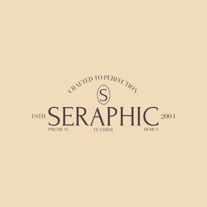 Logo Maker for a Premium Leather Fashion Products Brand
