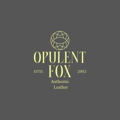 Authentic Leather Goods Store Logo Generator 