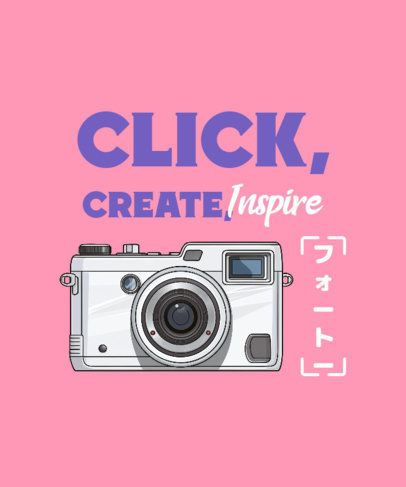 T-Shirt Design Generator for Photography Enthusiasts