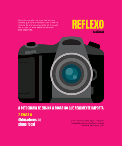 Online T-Shirt Design Generator Featuring a Photography-Themed Quote