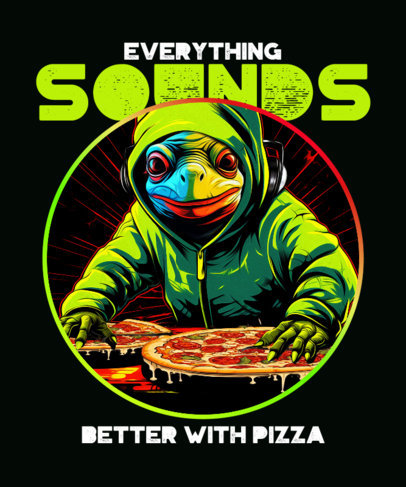 Cool T-Shirt Design Creator With a Graphic Inspired by Teenage Mutant Ninja Turtles 5172o-5859