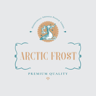 Logo Maker for a Premium Artisanal Vodka