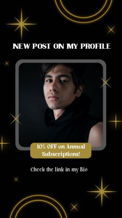 Instagram Story Video Creator for an OnlyFans Star's New Content Ad 7001