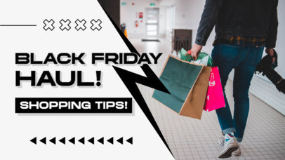 YouTube Thumbnail Maker with Shopping Tips for Black Friday