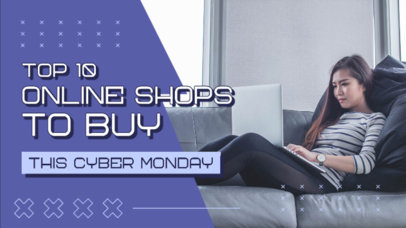 YouTube Thumbnail Maker with a Top 10 Cyber Monday Deals Ranking