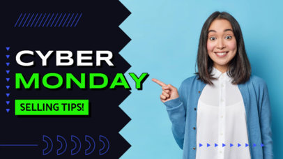 YouTube Thumbnail Creator with Selling Tips for Cyber Monday 