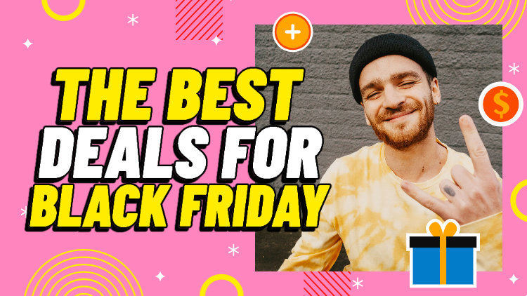 Placeit - YouTube Thumbnail Generator for a Best Black Friday Deals Vlog