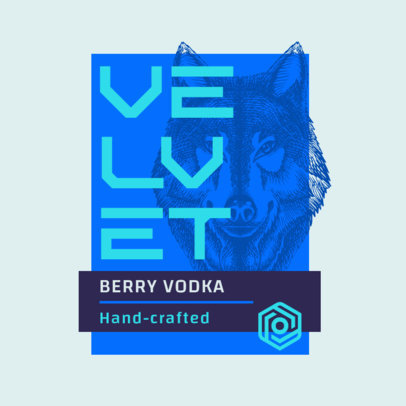 Premium Logo Creator for a Vodka Brand