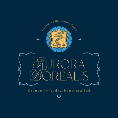 Logo Creator for an Artisanal Cranberry Vodka Brand