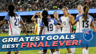 YouTube Thumbnail Maker Inspired by the Women's World Cup