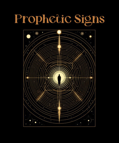 Cool T-Shirt Design Template With an Illustration Inspired by Dune