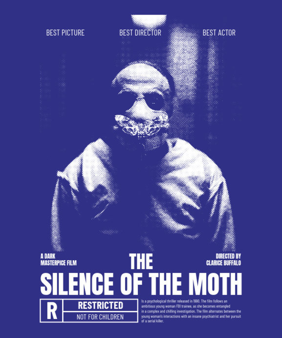 T-Shirt Design Generator with a Vintage Picture of a Cult Horror Film