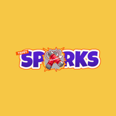 Online Logo Creator with Bomb Illustrations for a Gaming Squad 
