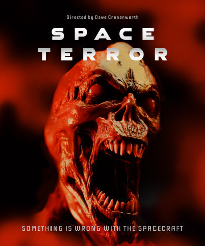 T-Shirt Design Maker Featuring a Bloody Skull Graphic Inspired by a Horror Movie