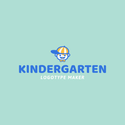 Kindergarten Logo Maker with Kids Graphics