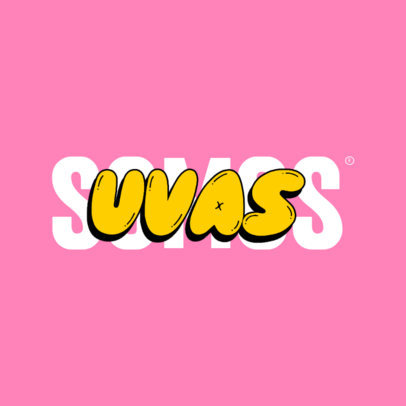 Typography Logo Maker for a Wine Bar