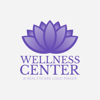 Custom Logo Maker for a Wellness Center 
