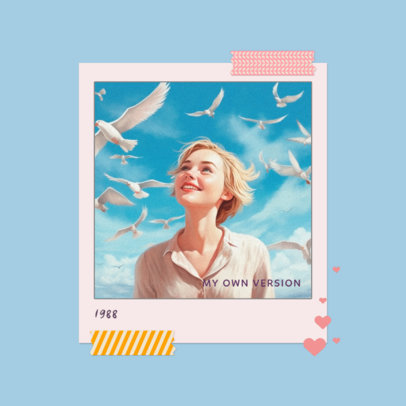 Album Cover Generator Featuring a Theme Inspired by Taylor Swift 3644l-5914