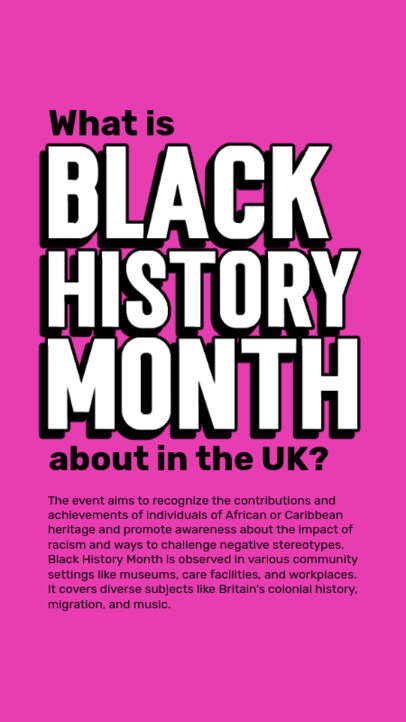 Instagram Story Generator to Recognize Contributions for Black History Month 6601i-el1