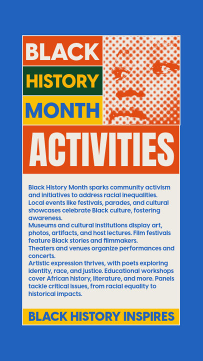 Instagram Story Maker to Commemorate Black History Month