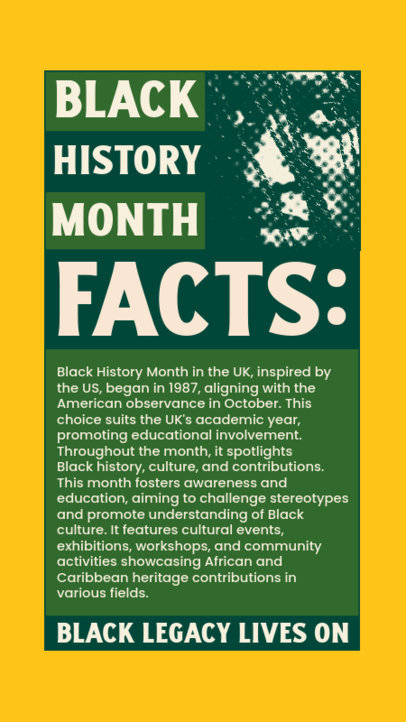 Holiday Instagram Story Maker to Celebrate Black History Month