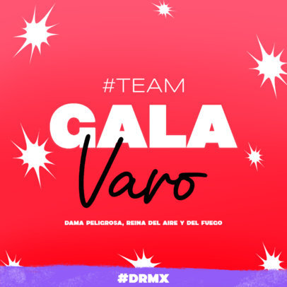 Instagram Post Creator to Promote a Drag Competition Show's Finale 5839l 6098