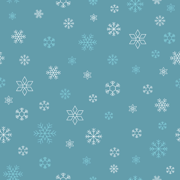 Placeit - Winter-Themed Print Pattern Generator Featuring Snowflakes ...