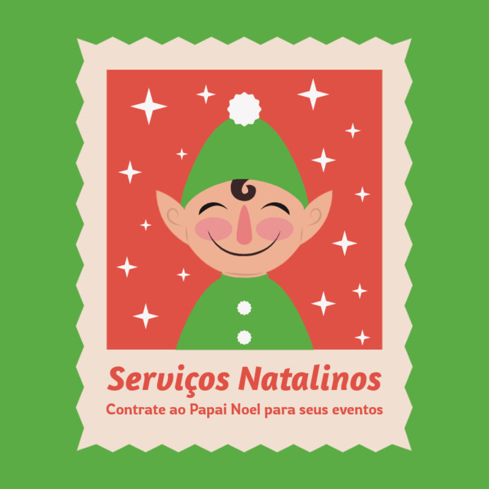 Online Logo Maker for a Santa Claus Rental Service With an Elf Graphic