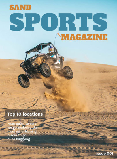 Buggy Car Magazine Cover Creator